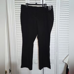 New York & Co 7th Avenue Women's 18P Black Signature Fit Pants NEW